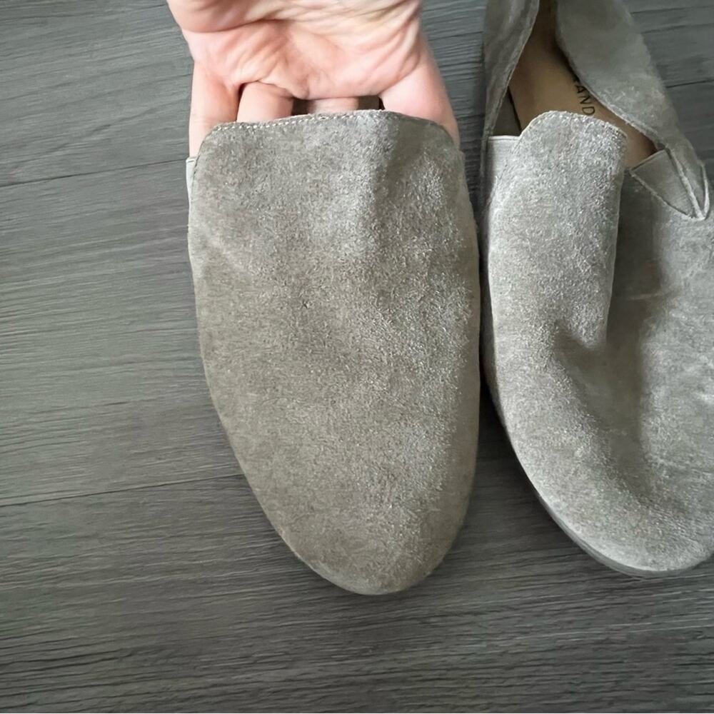 Lucky Brand Shoes Charsa Casual Slip On Flats Loafer Brown Suede 10 - Picture 6 of 8